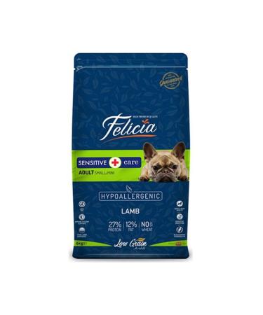 Felicia Low Grain Hypoallergenic Lamb Meat Small Breed Adult Dog Food 3 Kg - Farmapets