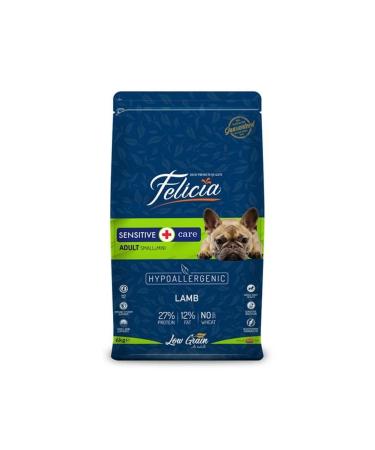 Felicia Low Grain Hypoallergenic Lamb Meat Small Breed Adult Dog Food 6 Kg