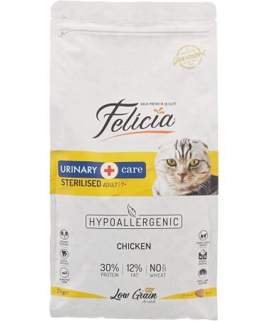 Felicia Low Grain Sterilized Chicken Hypoallergenic Cat Food 2 Kg
