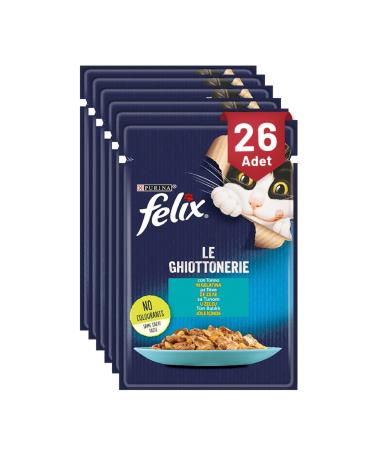 FELIX Tuna Pouch 85 Gr 26 Pieces