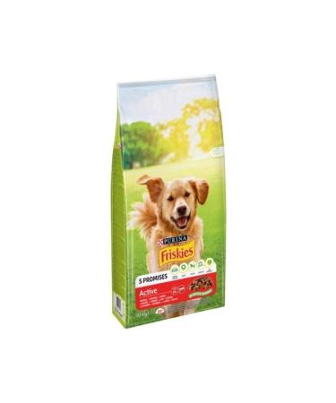 Friskies Active Meaty Adult Dog Food 10kg