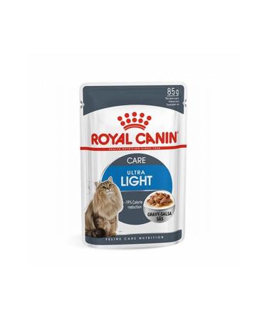 Royal Canin Light Weight Gravy Low Calorie Light Cat Canned Food 12 Pieces 85 Gr