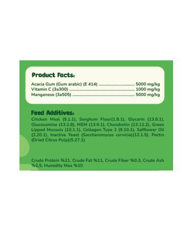 Tonton Hip & Joint Glucosamine for Dogs 60 Tablets (Manganese & Collagen) - Buy Online on GoSupps.com