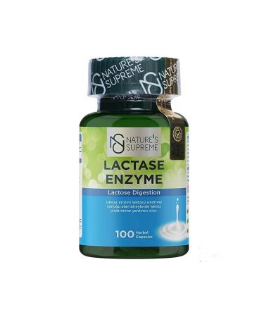 Natures Supreme Lactase Enzyme 100 Capsules 8681763380107
