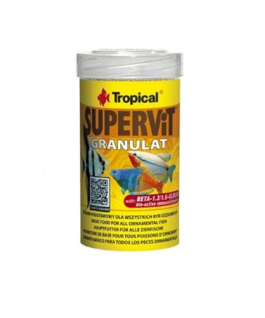 Tropical Supervit Granulat 250 Ml 138 Gr Melek Beta and Tetra Food