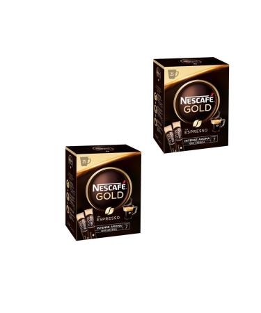 Nescafe Gold Espresso 2 Gr 25 Pack x 2 Boxes
