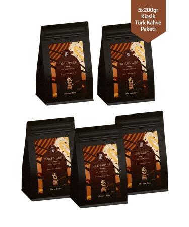 Mim and More 5x200gr Pure Turkish Coffee Set