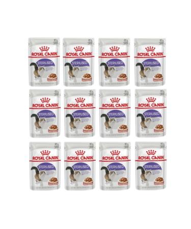 Royal Canin Sterilized Gravy Sauce Neutered Cat Age 85 gr (12 Pieces)