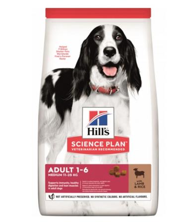 Hill's Lamb Adult Dry Dog Food 14 Kg.