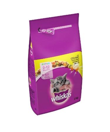 Whiskas Whiskas Chicken Kitten Cat Food 2 Kg X 3 Pieces