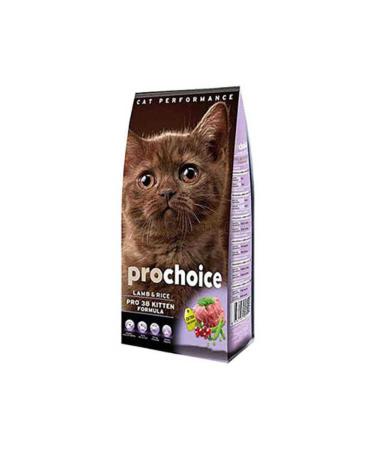 yalc n shop Pro Choice Pro 38 Kitten Lamb Meat Kitten Cat Food 2 kg