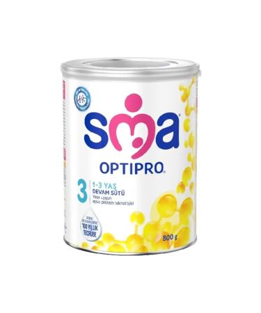 SMA 6 SMA OPTIPRO 3 800 gr 1-3 Years Follow-On Milk