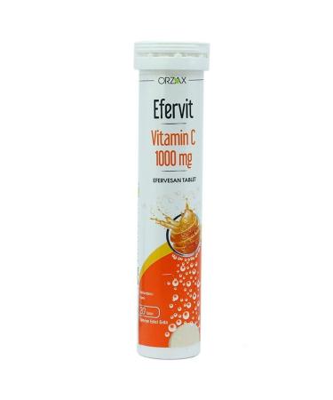 Ocean Efervit Vitamin C 1000 mg Effervescent 20 Tablets