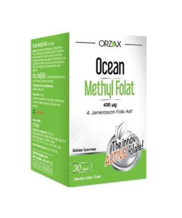 Ocean Methyl Folate 30 Tablets
