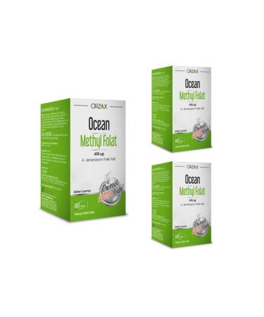 Ocean Methyl Folate 30 Tablets 3 Pieces