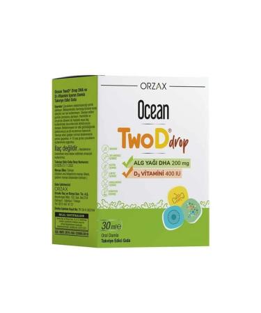 Ocean Orzax Twod Drop Vitamin D3 400 Iu 30 ml