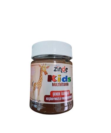 Zindeplus zinde plus carob hazelnut cream kids multivitamin