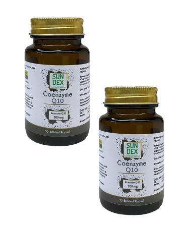 Sun Dex Family Health Since 2021 2-Pack Coenzyme Q10 200 mg 30 Herbal Capsules - Buy Online on GoSupps.com