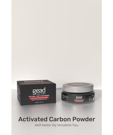 Gead Active Carbon Natural Teeth Cleaning Powder-50 Grams - Buy Online on GoSupps.com