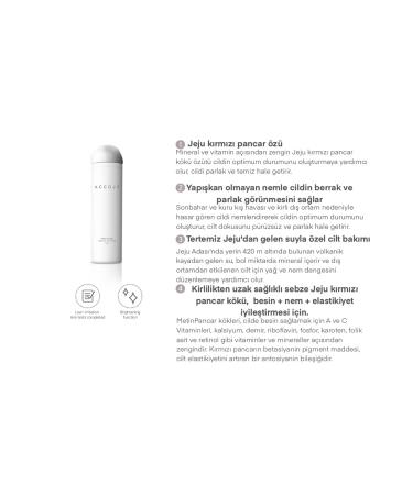 ACCOJE Jeju Toner - Revitalizing Toner with Jeju Essences from Korea - Buy Online on GoSupps.com