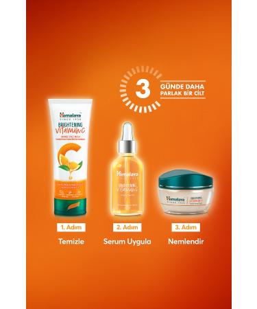 Himalaya Since 1930 Vitamin C Brightening Orange Facial Cleanser 100ml All Skin Types Paraben/SLS/SLES Free - Buy Online on GoSupps.com