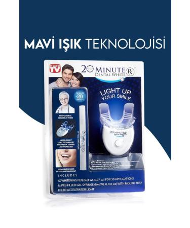 Quality Teeth Whitening Kit & Polishing Gel UV Light Dental Care Vitamin Bar Amazing Change