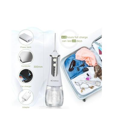 Exceptional Oral Teeth Gum Cleaning Pressurized Oral Irrigator High Water Capacity + Interface Head - Buy Online on GoSupps.com