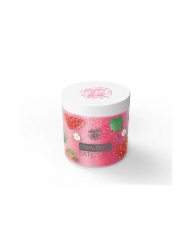 Happy Body Strawberry Scented Bath Salt 250ml - Buy Online on GoSupps.com