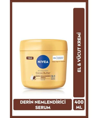 NIVEA Luminous630 Anti-Blemish Body Cream 200ml & Cocoa Butter Moisturising Cream 400ml Dry Skin - Buy Online on GoSupps.com