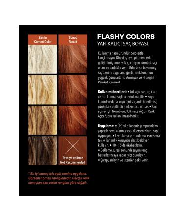Flashy Colors Flashy Color Earth Copper 100ml Vegan Direct Applied Hair Dye - Buy Online on GoSupps.com