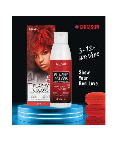 Flashy Colors Flashy Color Red 100ml Vegan Direct Applied Hair Dye - Buy Online on GoSupps.com