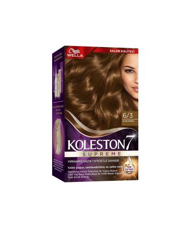 Wella Koleston Supreme Kit Hair Dye 6/3 Golden Blonde - Buy Online on GoSupps.com
