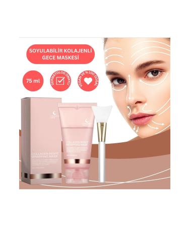 Gold Garden Peel Off Collagen Face Mask 75ml - Glass Skin Korean Gel Face Mask - Collagen Night Wrapping Mask