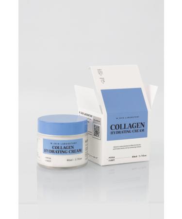 W. Skin Laboratory Collagen Hydrating Cream Intensive Moisturizing Nourishing Anti-Wrinkle and Brightening Cream 80ml - Buy Online on GoSupps.com