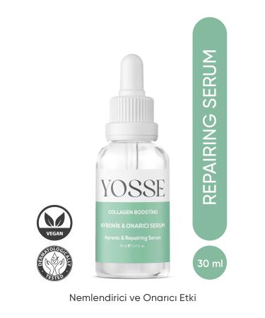 YOSSE Repair and Moisturizing Power 8D Hyaluronic Acid Panthenol and Niacinamide Effective Serum