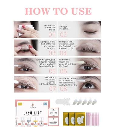 iconsign Lash Lift Eyelash Lifting Set Eyelash Perm Set Lash Lift (Full Set) - Buy Online on GoSupps.com