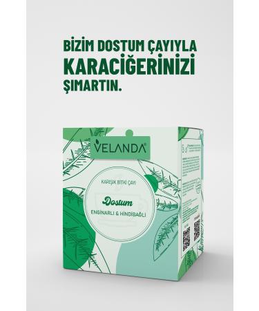 VELANDA My Friend Artichoke- Chicory Camel Thistle Mixed Herbal Tea