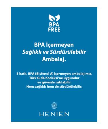 henien 6-Piece Ready-Made Bulgur Pilaf 250 gr - Ready Practical Meal - Buy Online on GoSupps.com
