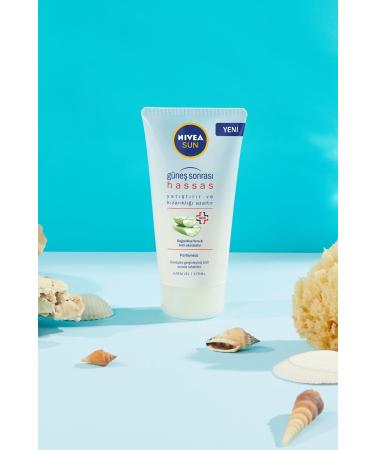 NIVEA Sun After Sun Sensitive Cream Gel 175 ml - Buy Online on GoSupps.com