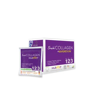 Water Collagen Multiform Type1 Type2 Type3 Collagen & Magnesium 15gx30 Sachet