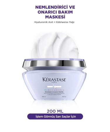 Kerastase Blond Absolu Masque Cicaextreme Post-Procedure Hair Care Mask for Blonde Hair 200 ml