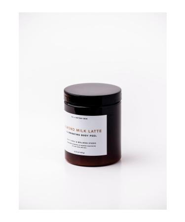 DeDe Candle & Wellness Studio Almond Milk Latte Brightening Body Peeling & Scrub - Buy Online on GoSupps.com
