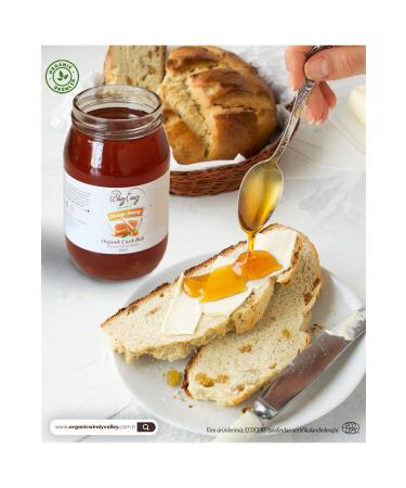 Organic Windy Valley Organic Flower Honey (500 GR) - Buy Online on GoSupps.com