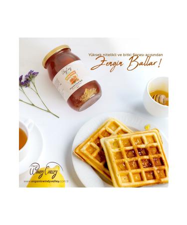 Organic Windy Valley Organic Flower Honey (500 GR) - Buy Online on GoSupps.com