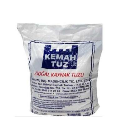 Erzincan Kemah Natural Spring Salt 10 Kg