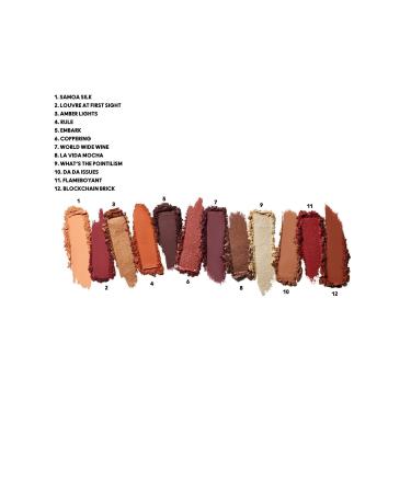 Mac CONNECT IN COLOR ILLUMINATING-SHINING EYE SHADOW PALETTE-FUTURE FLAME-12.2 G- KEYON3088