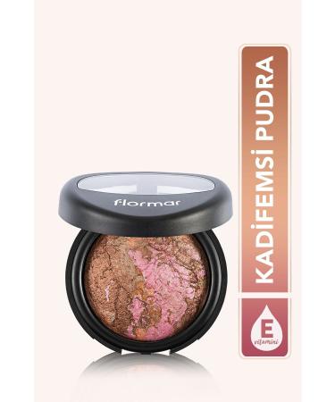 Flormar Intense Shiny Color Transition Bronzing Blush Powder - Baked Powder - 025 - 8690604131259
