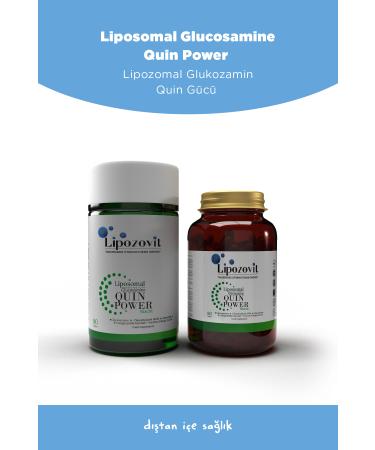 LIPOZOVIT Liposomal Glucosamine Quinpower Joint and Bone 90 Tablets