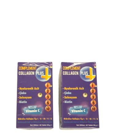 Collagen For You 90 Days_Hydrolyzed Collagen Type 123 Biotin- Keratin-zinc-f. Acid-selenium-b12 - 1200mg 90 Tablets - Buy Online on GoSupps.com
