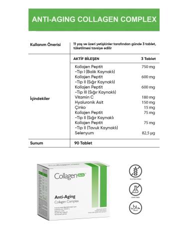 Collagen Forte Platinum Anti-aging Collagen Complex & Multivitamin 1500 Mg X 90 Tablets - Buy Online on GoSupps.com